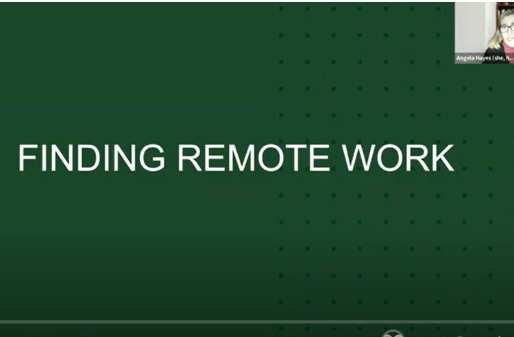 Finding Remote Work Webinar